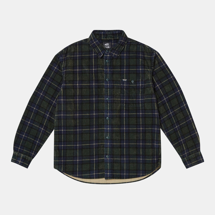 Vans Men's AVE Woven Shirt Green image number 0