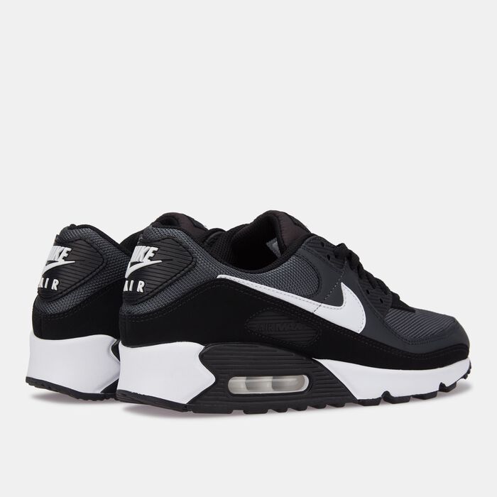 Nike Men's Air Max 90 Shoes Black image number 2