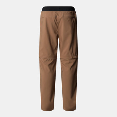 The North Face Kids' On The Trail Convertible Hiking Pants Brown
