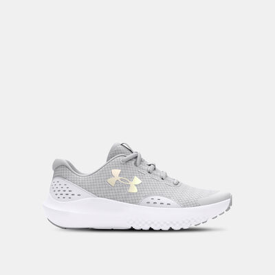 Under Armour Kids' Surge 4 Running Shoes Grey