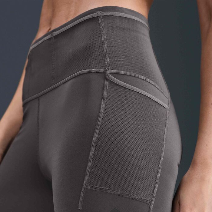 Nike Women's Trail Dri-FIT 7/8 Running Leggings Grey image number 6