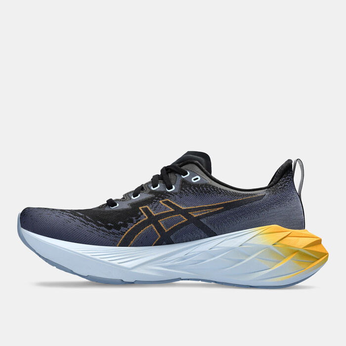 ASICS Men's NOVABLAST 4 Running Shoes Black image number 4