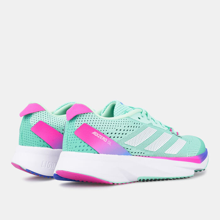 adidas Women's Adizero SL Running Shoe Green image number 2