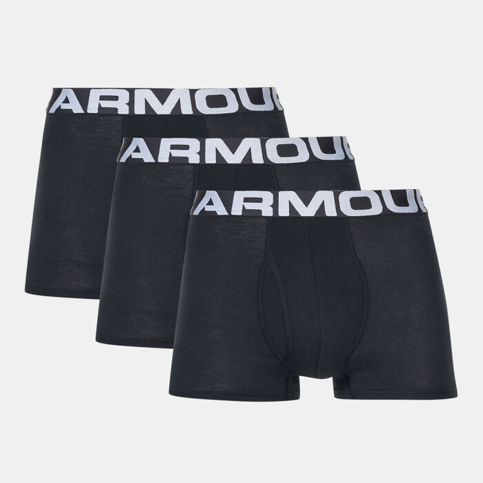 Buy Under Armour Men's UA Charged Cotton 3-in 1 Briefs (3 Pack) Black ...