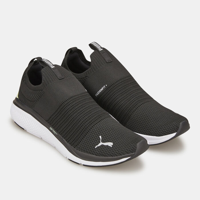 PUMA Women's SOFTRIDE Pro Echo Running Slip-On Shoes Black image number 2
