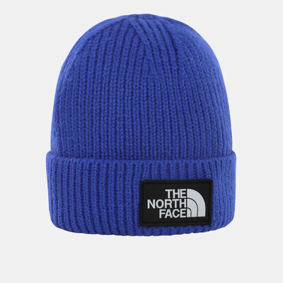 The North Face Logo Box Beanie Blue