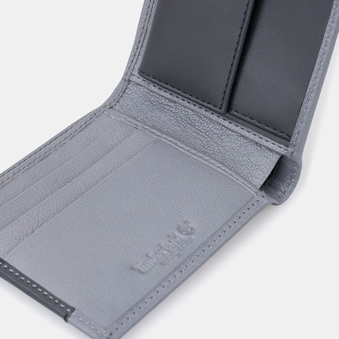 Timberland Men's West Haven Billfold Wallet Grey image number 3