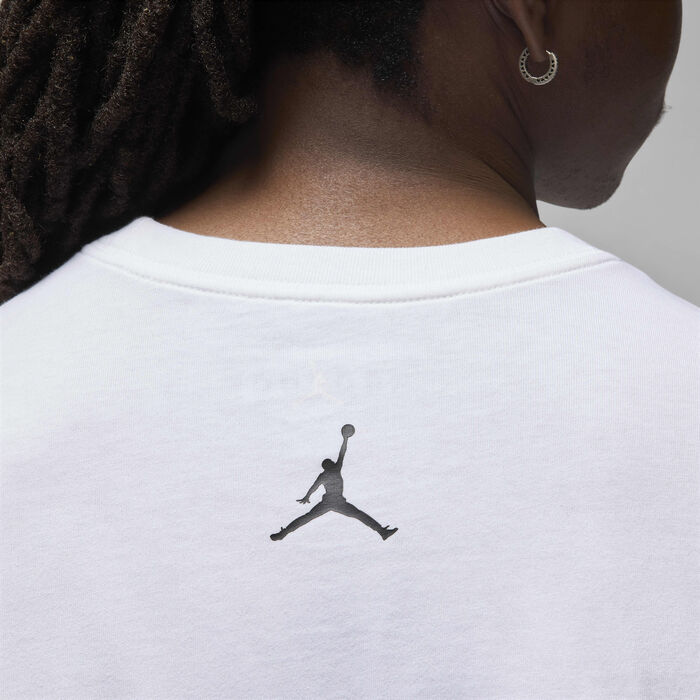 Jordan Flight Essentials Men's T-Shirt White image number 4