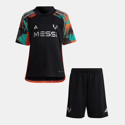 adidas Kids' Messi Mini Kit Black