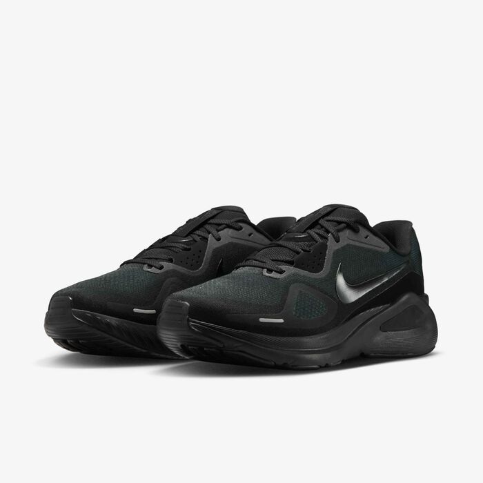 Nike Men's Structure 26 Road Running Shoes Black image number 4