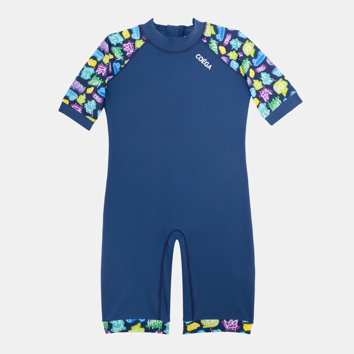 COEGA Kids' One-Piece Swimsuit Blue image number 0