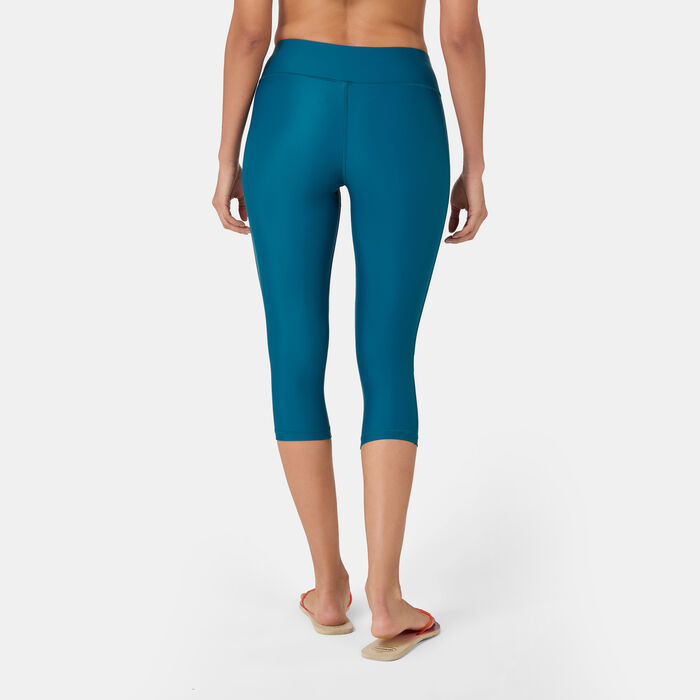 COEGA Women's 3/4 Swimming Leggings Green image number 1