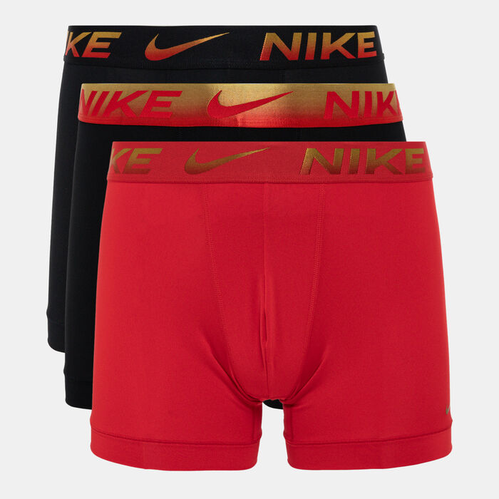 Nike Men's Dri-FIT Essential Micro Boxer Briefs (3 Pack) Pink image number 0