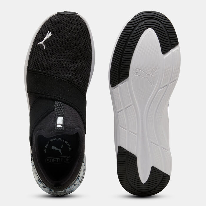 PUMA Women's Softride Harli Mystic Slip‑On Shoes Black image number 3