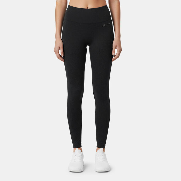 SDUS Women's Seamless Training Shorts Beige image number 2
