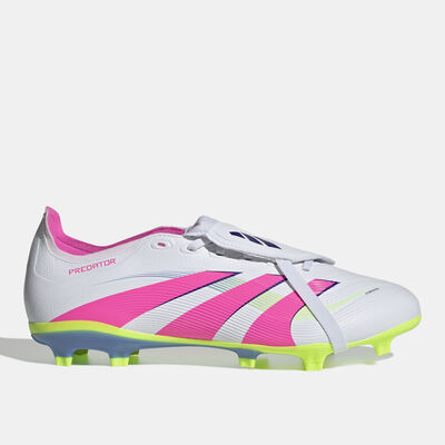 adidas Men's Predator League Fold-Over Tongue Firm/Multi-Ground Football Shoes Pink