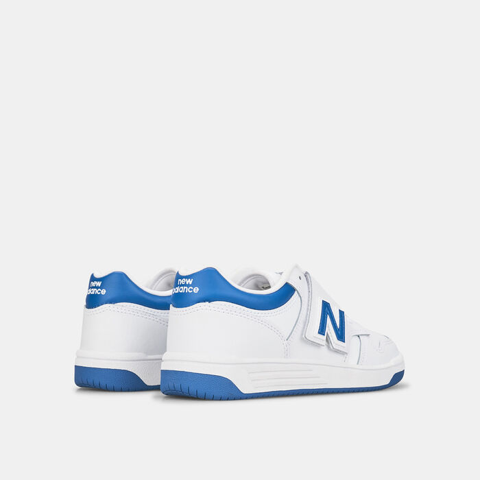 New Balance Kids' BB480 Velcro Shoes White image number 5