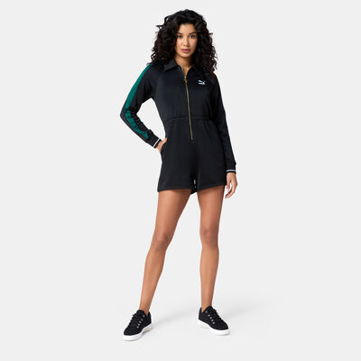 PUMA Women's PLAY LOUD T7 Romper Black