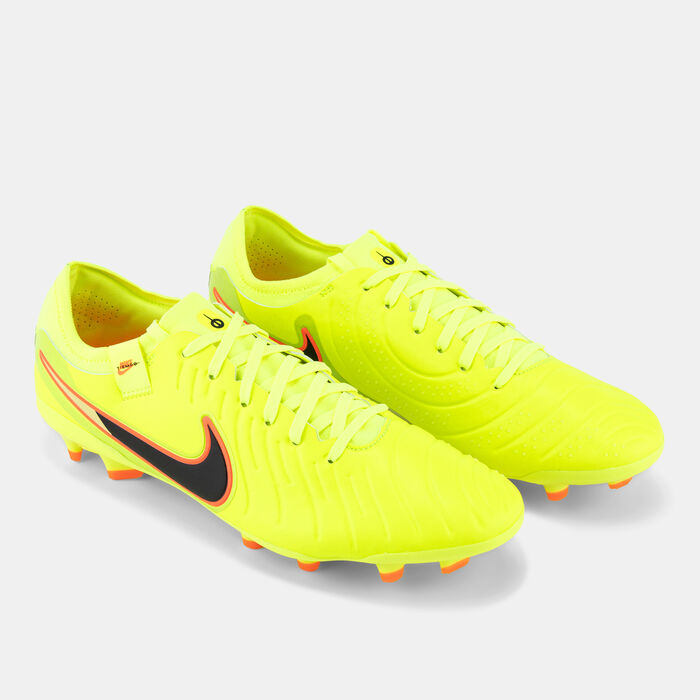 Nike Men's Tiempo Legend 10 Pro Firm-Ground Football Shoe Yellow image number 1