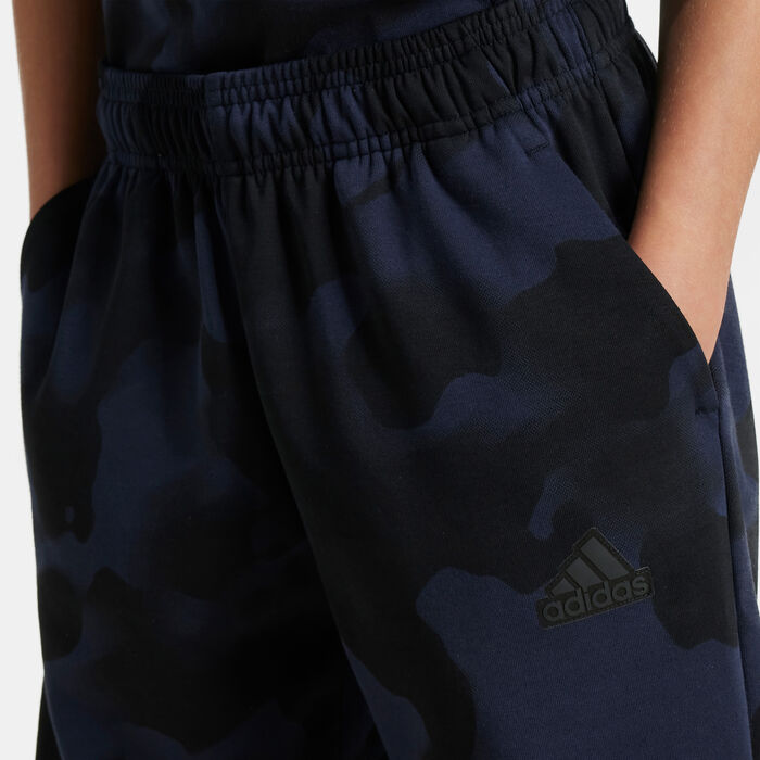 adidas Kids' Future Icons Camo Joggers Black image number 3