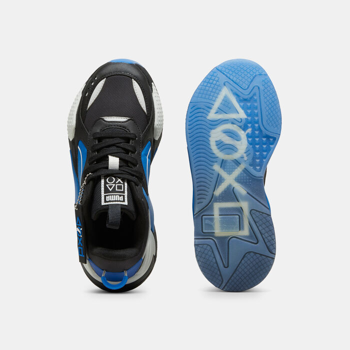 PUMA Kids' x PLAYSTATION RS-X Shoes Black image number 3