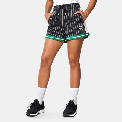 PUMA Women's T7 Fanbase Shorts Black