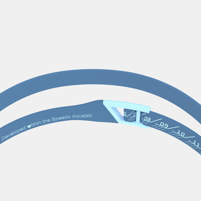 Speedo Fastskin Hyper Elite Mirror Swimming Goggles Blue image number 3