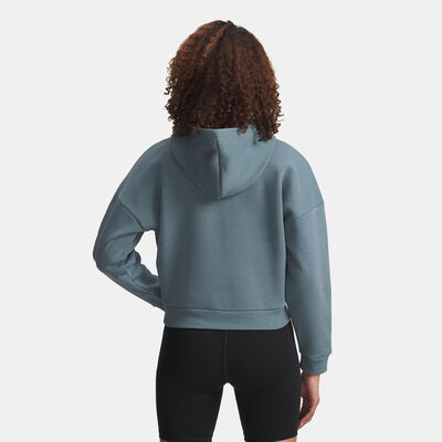 Under Armour Women's Rival Piped Hoodie Blue