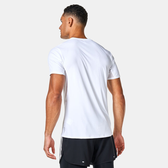 adidas Men's Adizero Essentials Running T-Shirt White image number 1