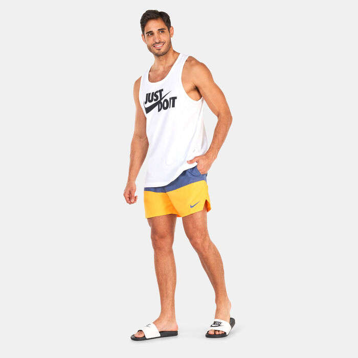 Nike Swim Men's Split Swim Trunks Orange image number 2