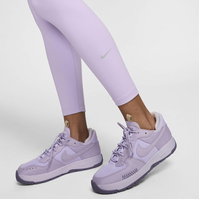 Nike Women's One Training Leggings Purple image number 6