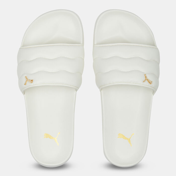 PUMA Women's Leadcat 2.0 Puffy Slides Beige image number 3