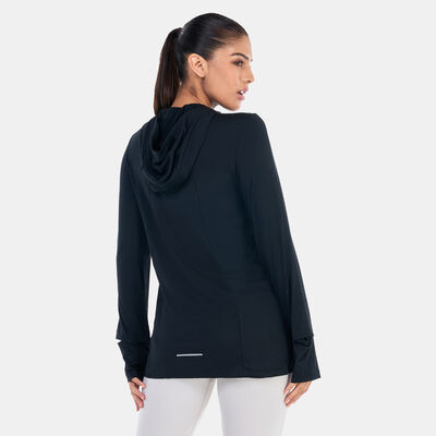 Nike Women's Dri-FIT Swift Element UV Top Black