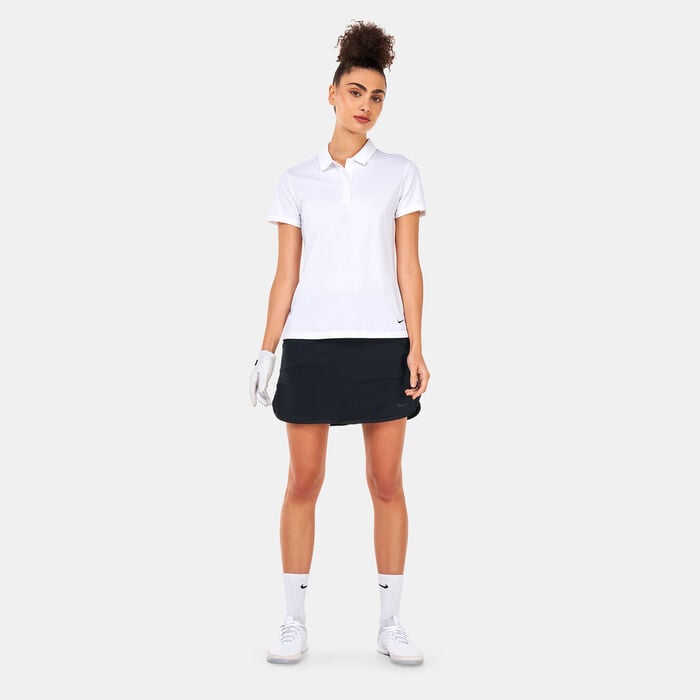 Nike Women's Dri-FIT Victory SLD Polo Shirt White image number 2