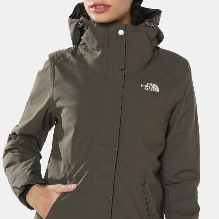 The Face Women's Inlux Insulated Jacket Green in Dubai, UAE SSS