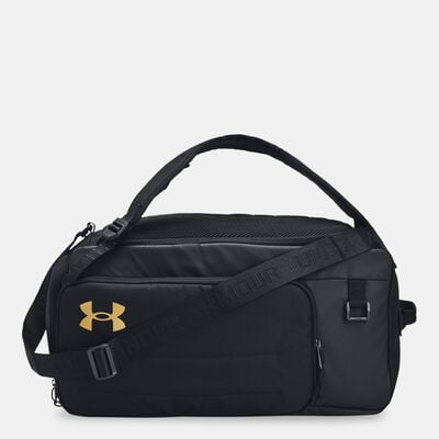 Under Armour Contain Duo Backpack Duffle Bag Black