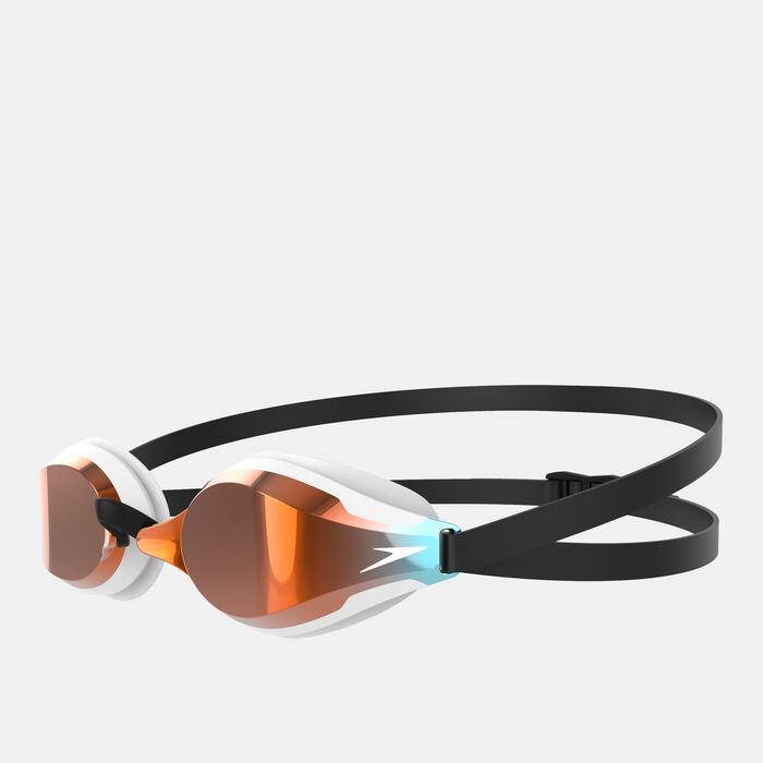 Speedo Fastskin Sppedsocket 2 Mirrored Goggles White image number 2