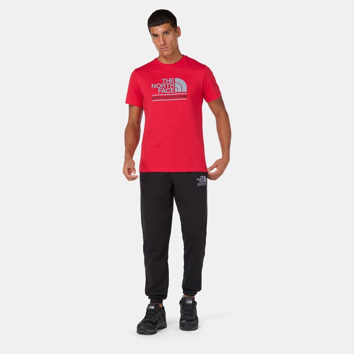 The North Face Men's Foundation Coordinates Graphic T-Shirt Red image number 2