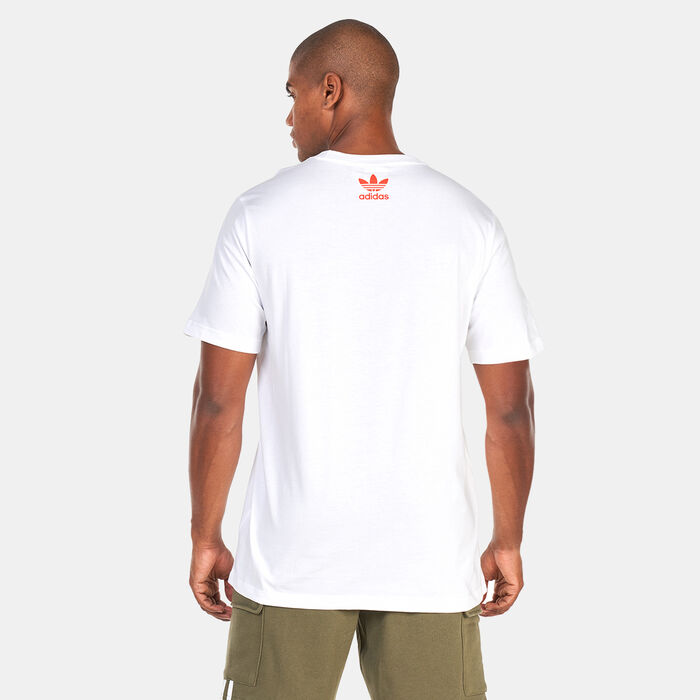 adidas Originals Men's Graphic Metaverse T-Shirt White image number 1