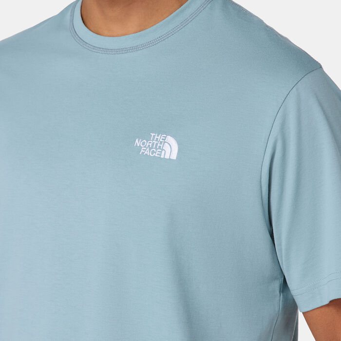 The North Face Men's Essential Relaxed T-Shirt Blue image number 3