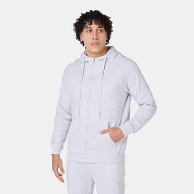 Sun and Sand Sports Men's Full-Zip Hoodie Grey