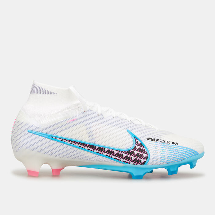 Nike Men's Zoom Mercurial Superfly 9 Elite Firm-Ground Football Shoe White image number 0