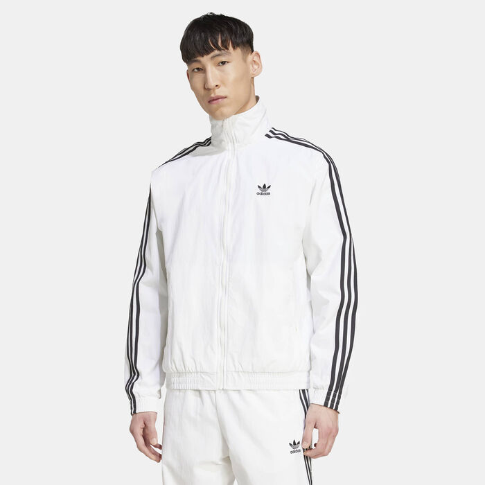 adidas Originals Men's Adicolor Firebird Track Jacket White image number 0