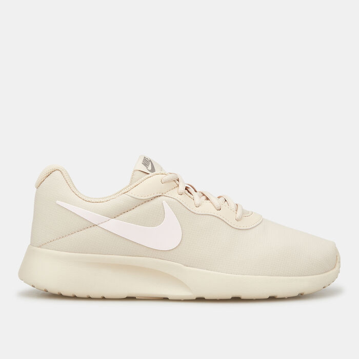 Nike Women's Tanjun Refine Shoe Ivory image number 0