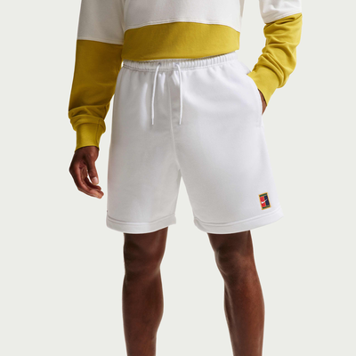 Nike Men's Court Heritage Dri-FIT Tennis Shorts White