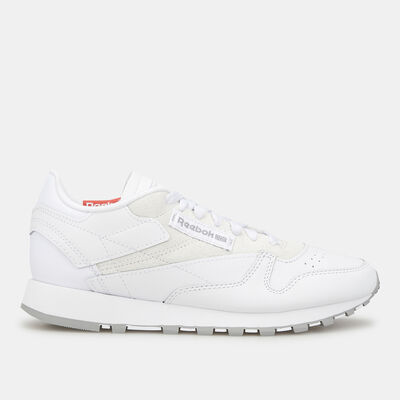 Reebok Women's Classic Leather Make It Yours Shoe White