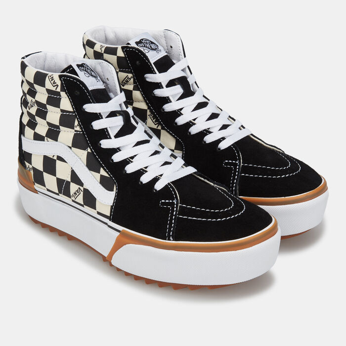 Buy Vans Checkerboard Sk8-Hi Stacked Shoe in Dubai, UAE | SSS