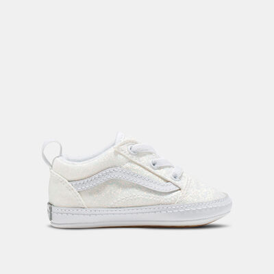 Vans Kids' Old Skool Crib Shoes White