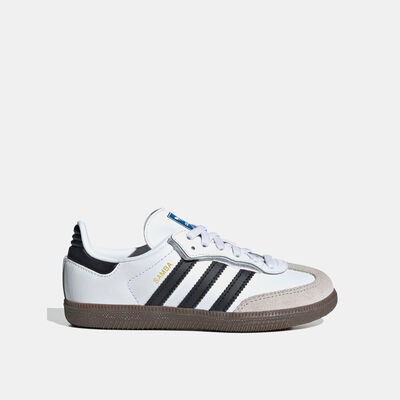adidas Originals Kids' Samba OG Comfort Closure Shoes White