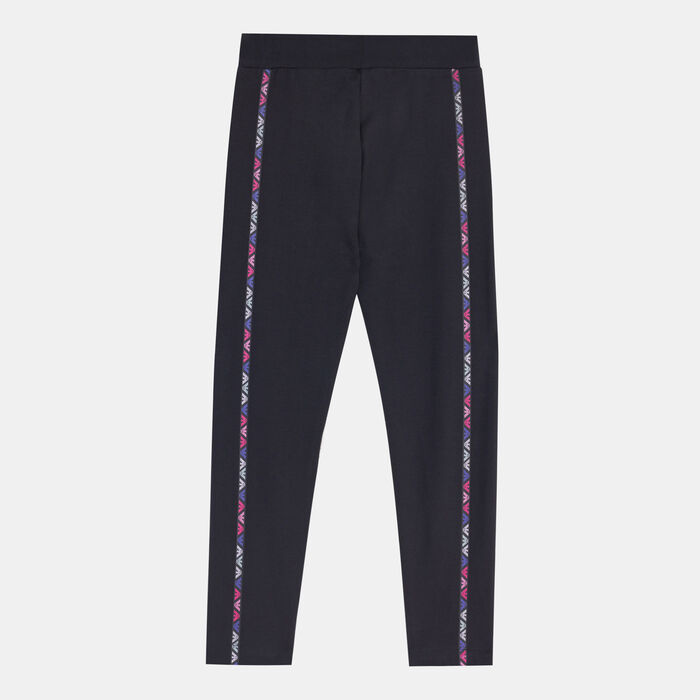 EA7 Emporio Armani Kids' Logo Series Leggings Black image number 1